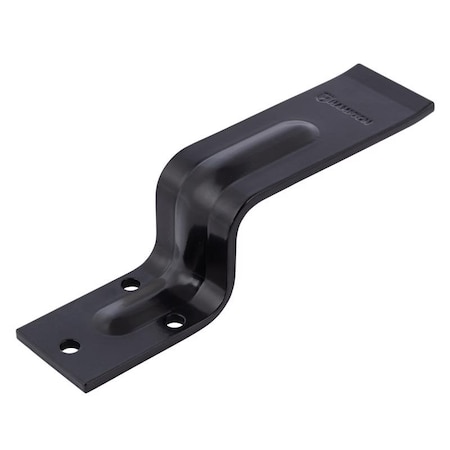 Hampton Hampton Black Steel Bracket 6-9/32 in. L 02-3402-017